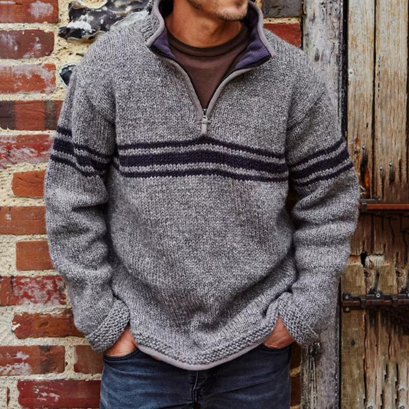 Zeitloser Vintage-Stil Pullover