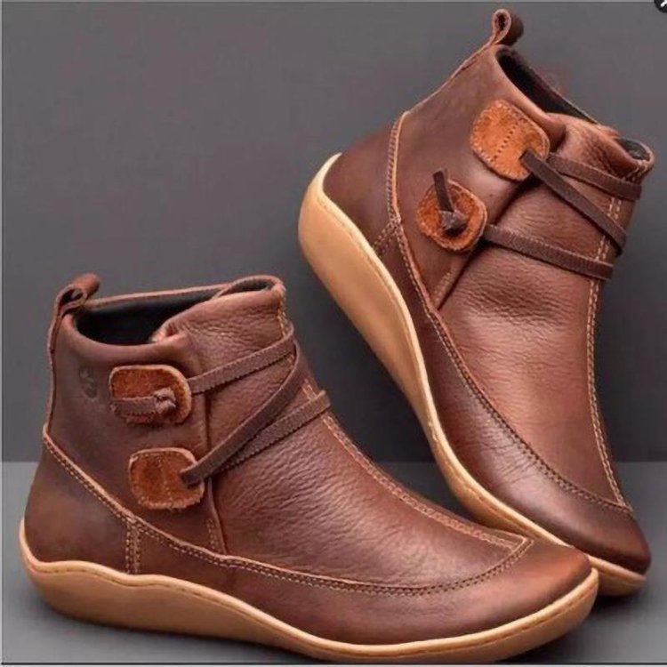 Klassische Orthopädische Stiefel mit zeitlosem Stil