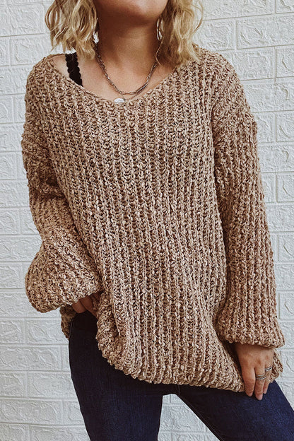 Zeitloser Vintage-Stil Pullover