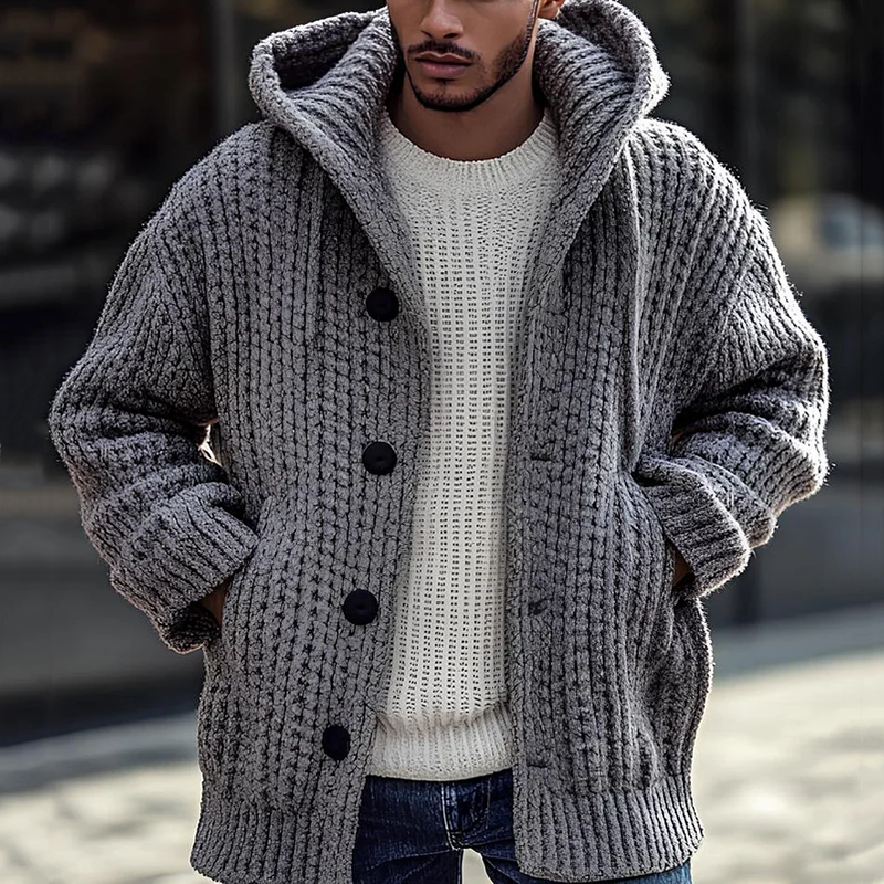 Elegant gestaltete Strickjacke
