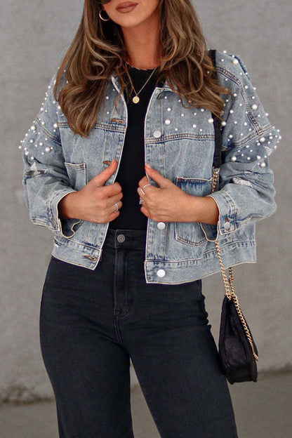 Anmutig gestaltete Jacke