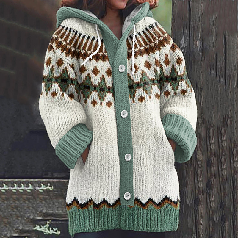 Vintage inspirierte Strickjacke