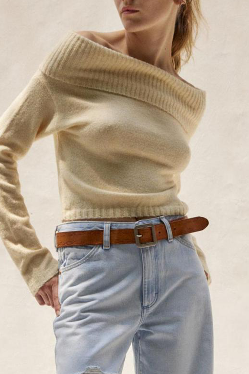 Klassischer Vintage-Pullover