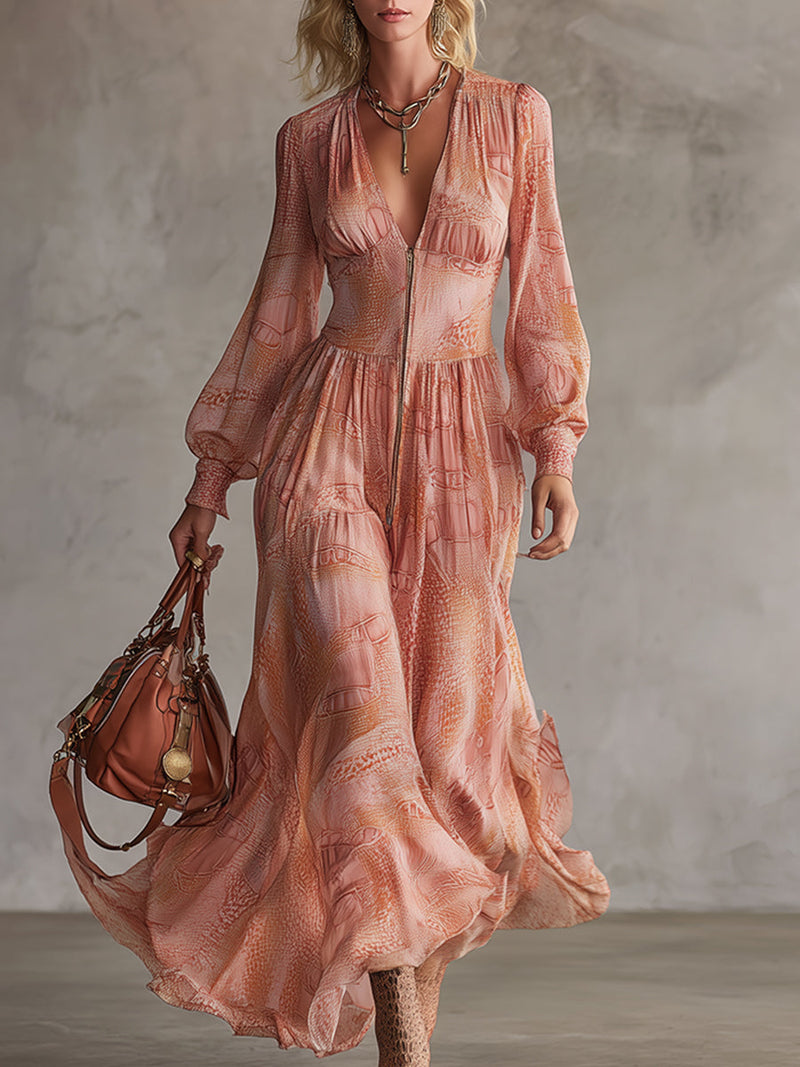 Klassisch gestaltete Kleid