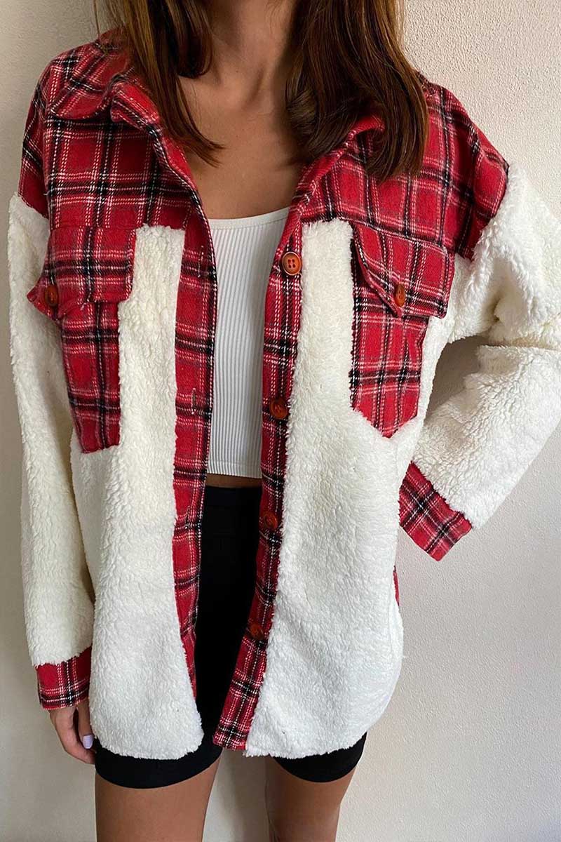 Klassisch gestaltete Jacke