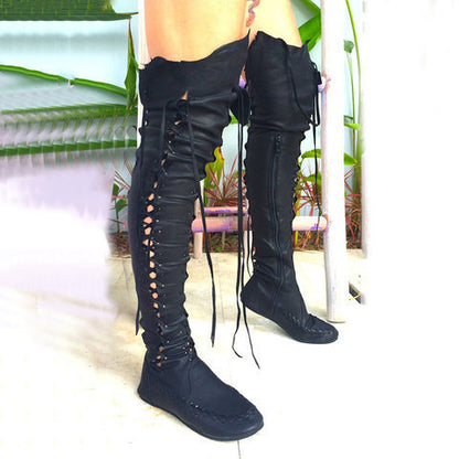 Vintage inspirierte Orthopädische Stiefel