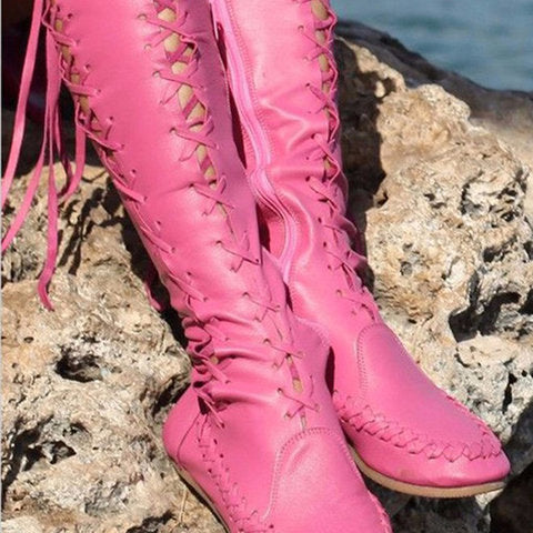 Vintage inspirierte Orthopädische Stiefel