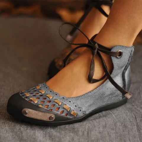 Vintage inspirierte Orthopädische Sandalen