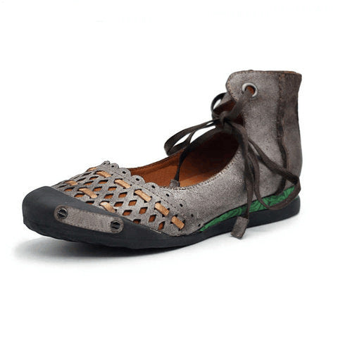 Vintage inspirierte Orthopädische Sandalen