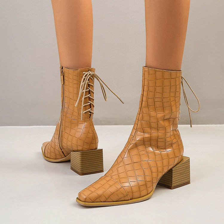 Vintage inspirierte Orthopädische Stiefel