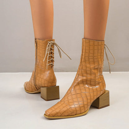 Vintage inspirierte Orthopädische Stiefel