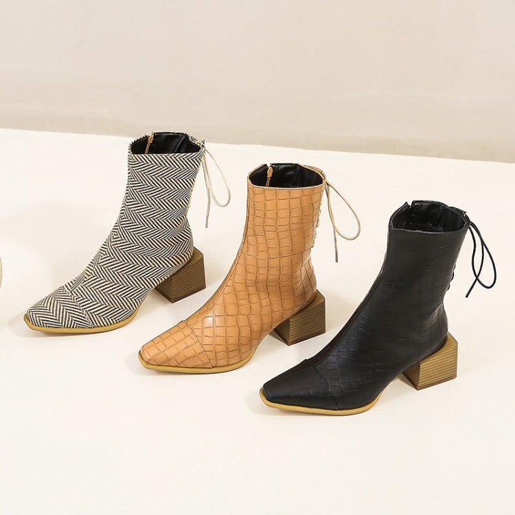 Vintage inspirierte Orthopädische Stiefel
