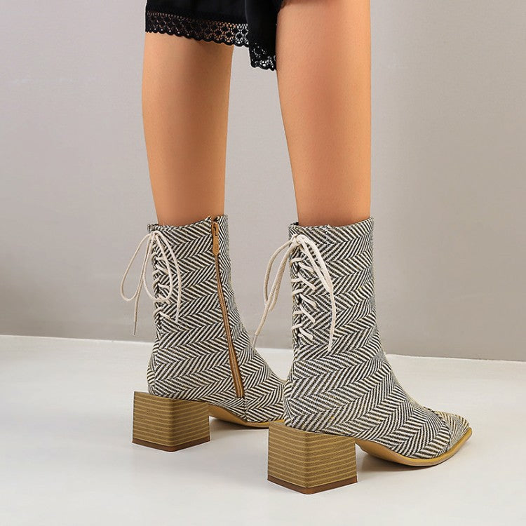 Vintage inspirierte Orthopädische Stiefel