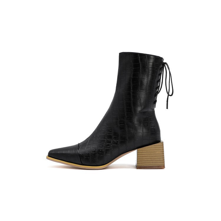Vintage inspirierte Orthopädische Stiefel