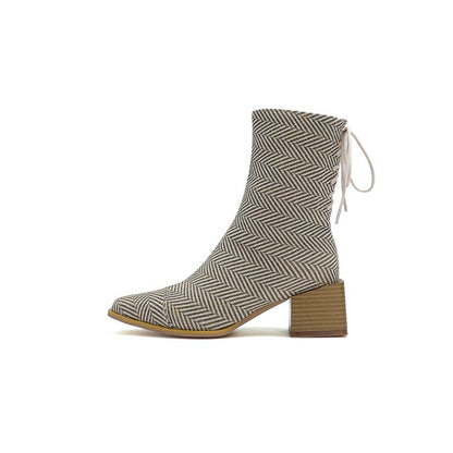 Vintage inspirierte Orthopädische Stiefel
