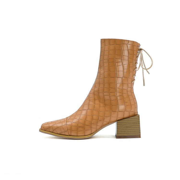 Vintage inspirierte Orthopädische Stiefel
