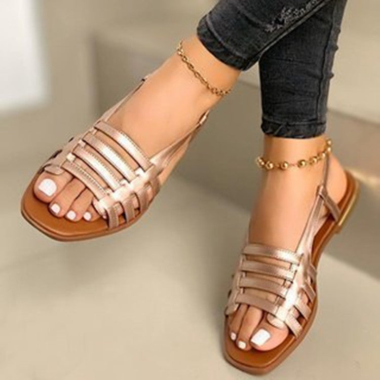 Klassische Orthopädische Sandalen mit zeitlosem Stil