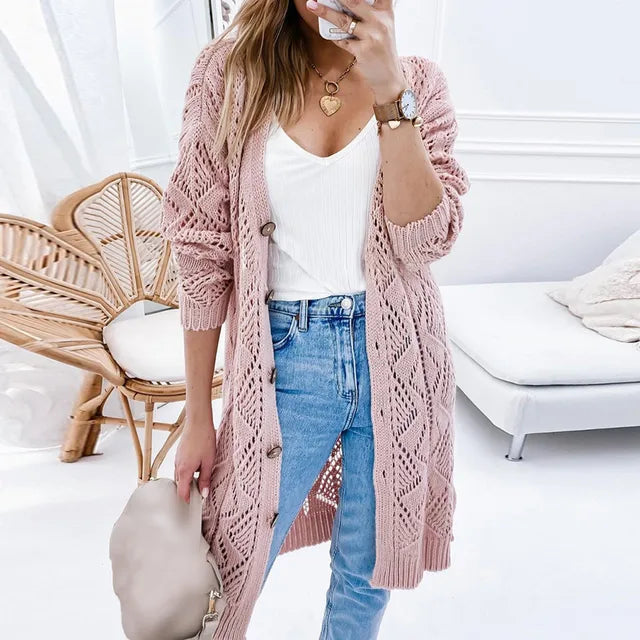 Anmutig gestaltete Jacke