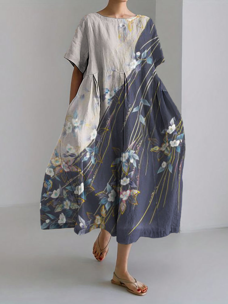 Klassisch gestaltete Kleid