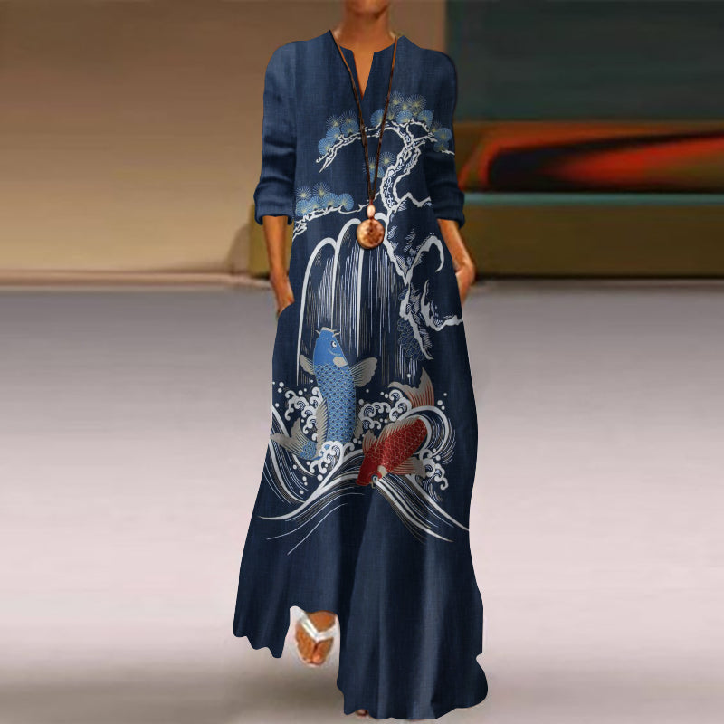 Durchdacht gestaltete Kleid