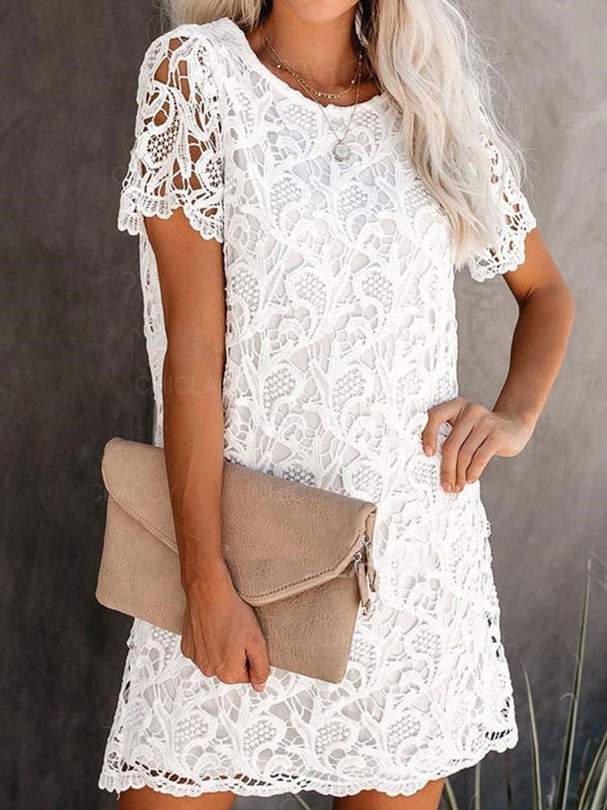 Durchdacht gestaltete Kleid