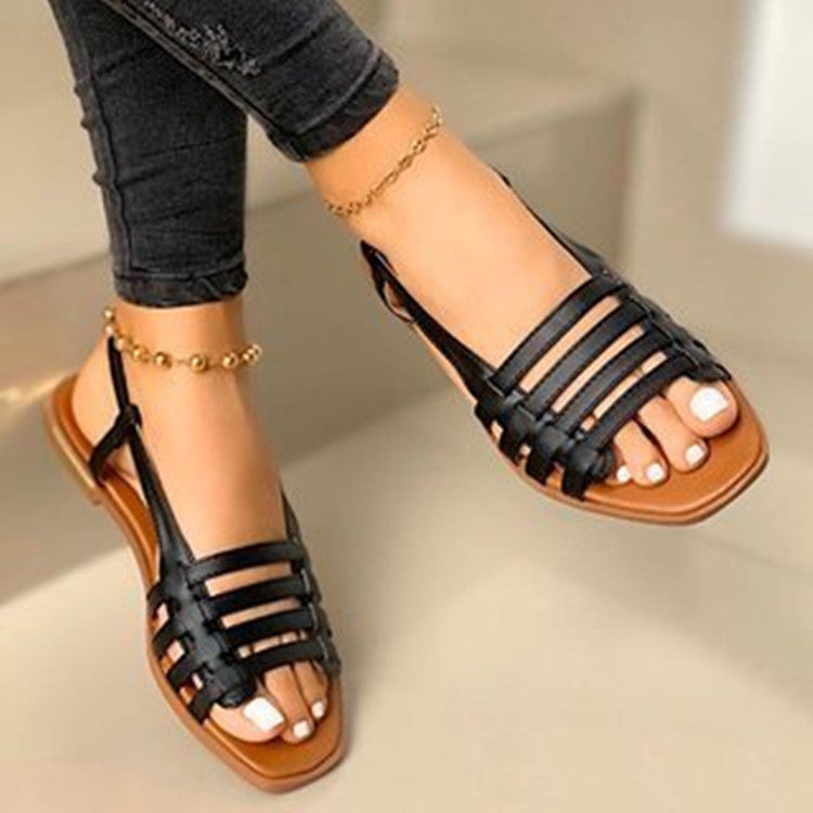 Klassische Orthopädische Sandalen mit zeitlosem Stil