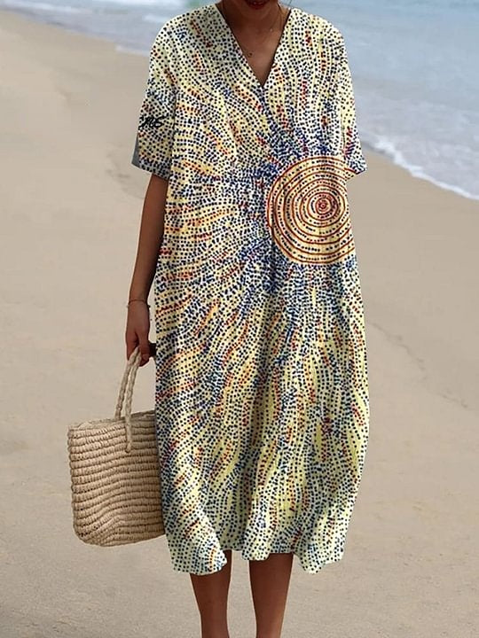 Zeitloser Vintage-Stil Kleid