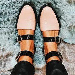 Vintage inspirierte Orthopädische Sandalen
