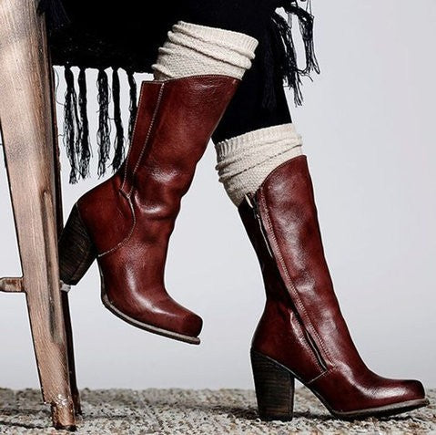 Anmutige Orthopädische Stiefel für modernen Look