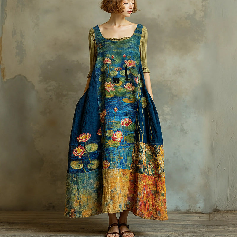 Klassische Vintage Kleid