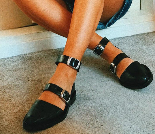 Vintage inspirierte Orthopädische Sandalen