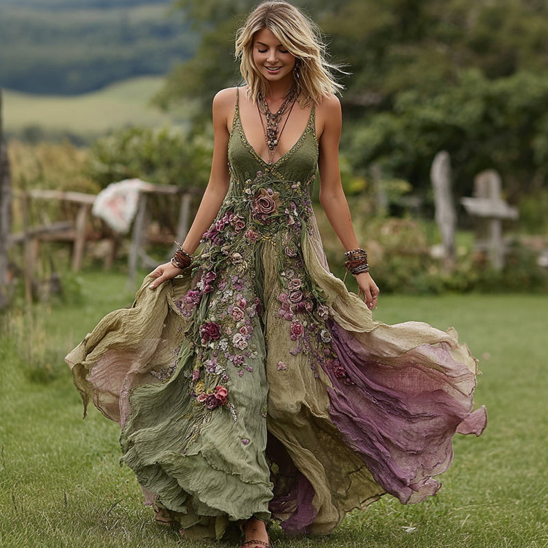 Wunderschön gefertigte Kleid