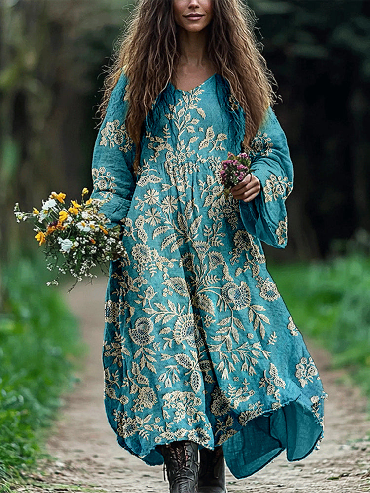 Wunderschön gefertigte Kleid
