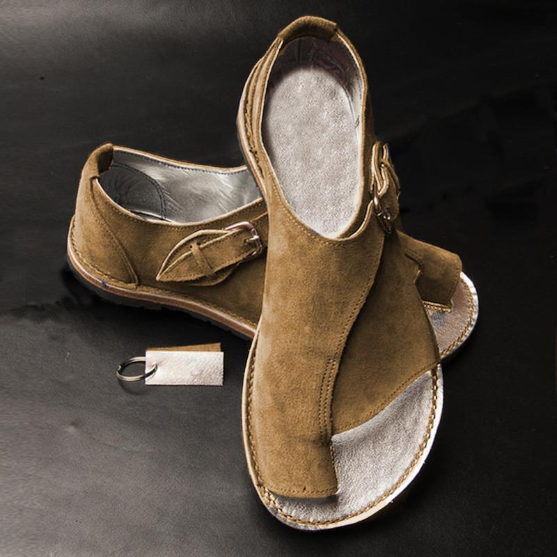 Vintage inspirierte Orthopädische Sandalen