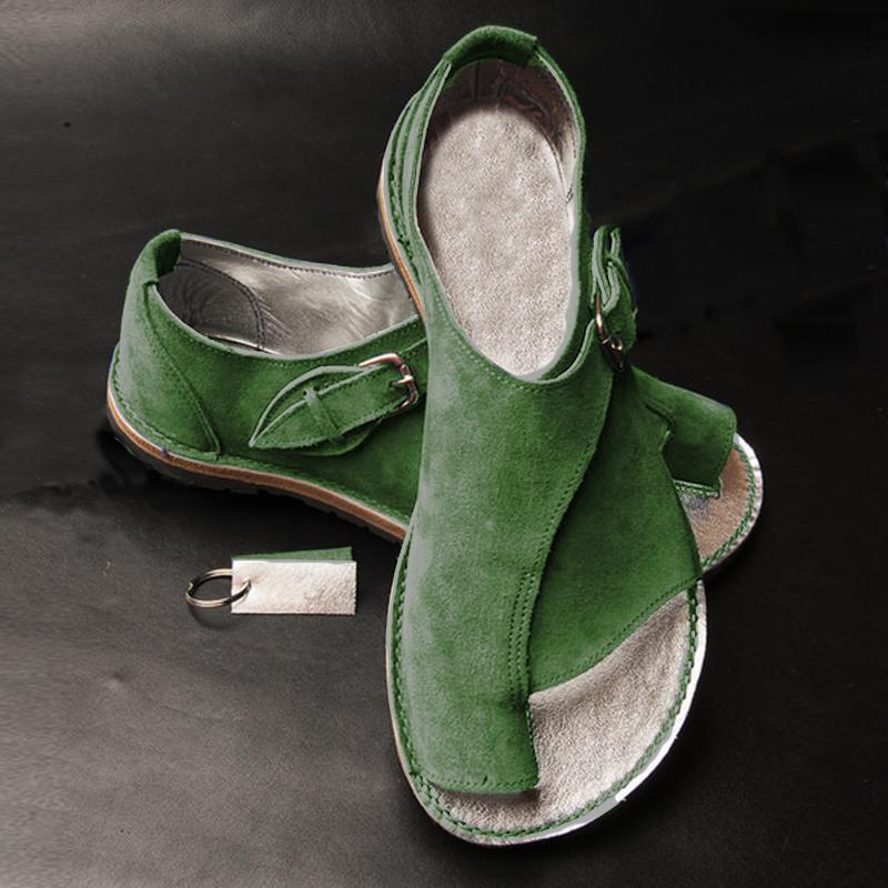 Vintage inspirierte Orthopädische Sandalen