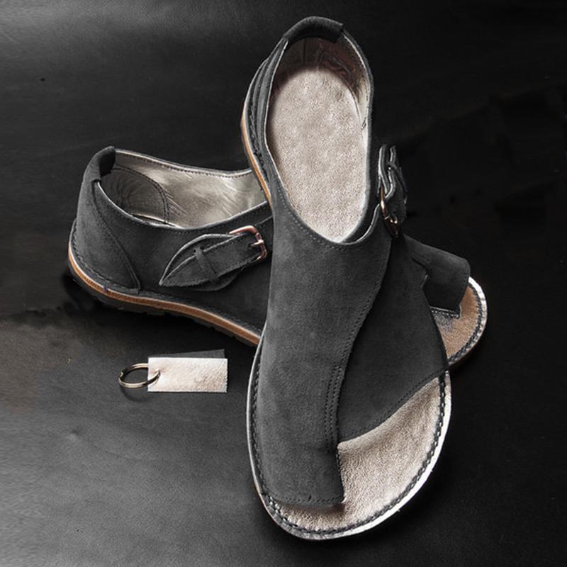 Vintage inspirierte Orthopädische Sandalen