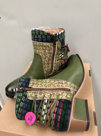 Vintage inspirierte Orthopädische Stiefel