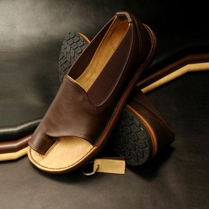 Vintage inspirierte Orthopädische Sandalen