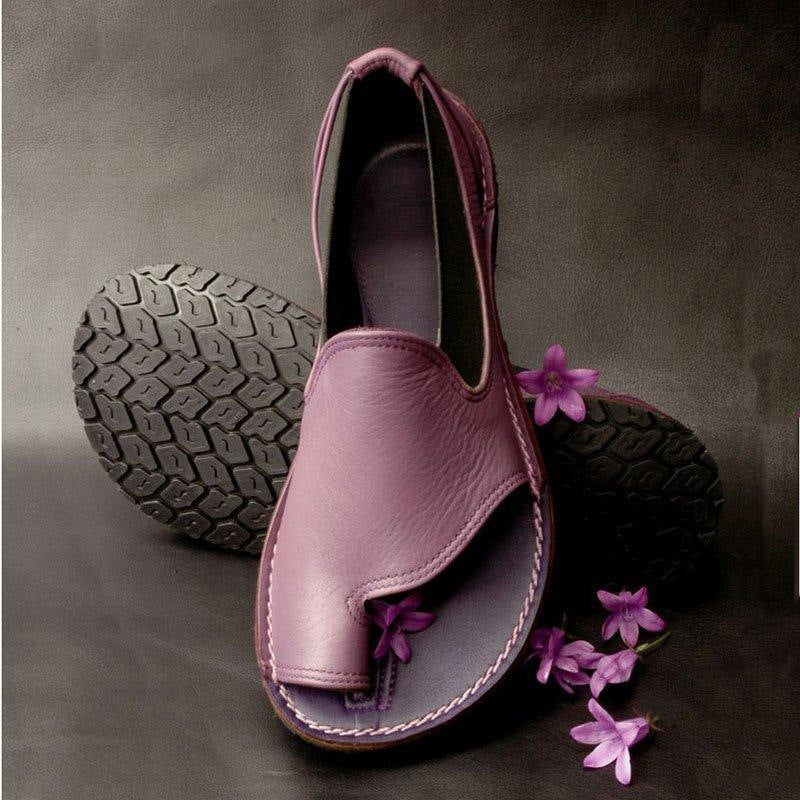 Vintage inspirierte Orthopädische Sandalen