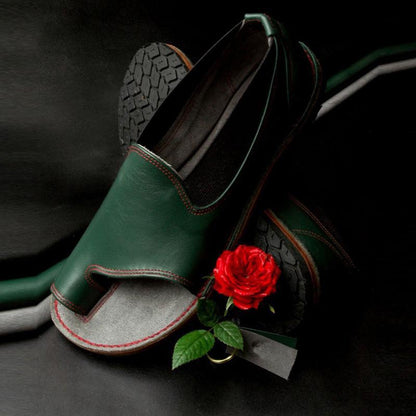 Vintage inspirierte Orthopädische Sandalen