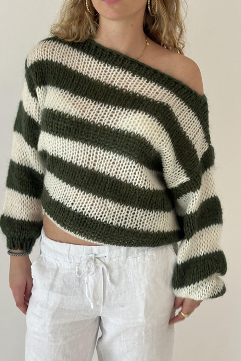 Klassischer Vintage-Pullover