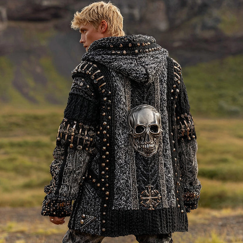 Klassisch gestaltete Strickjacke