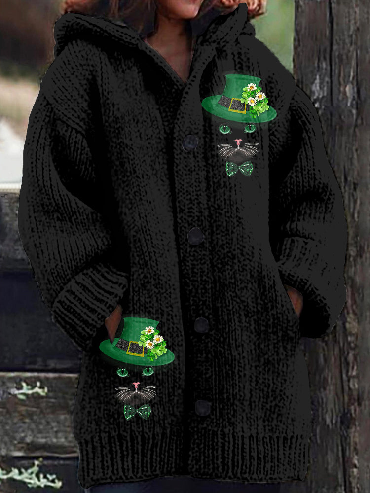 Anmutig gestaltete Strickjacke