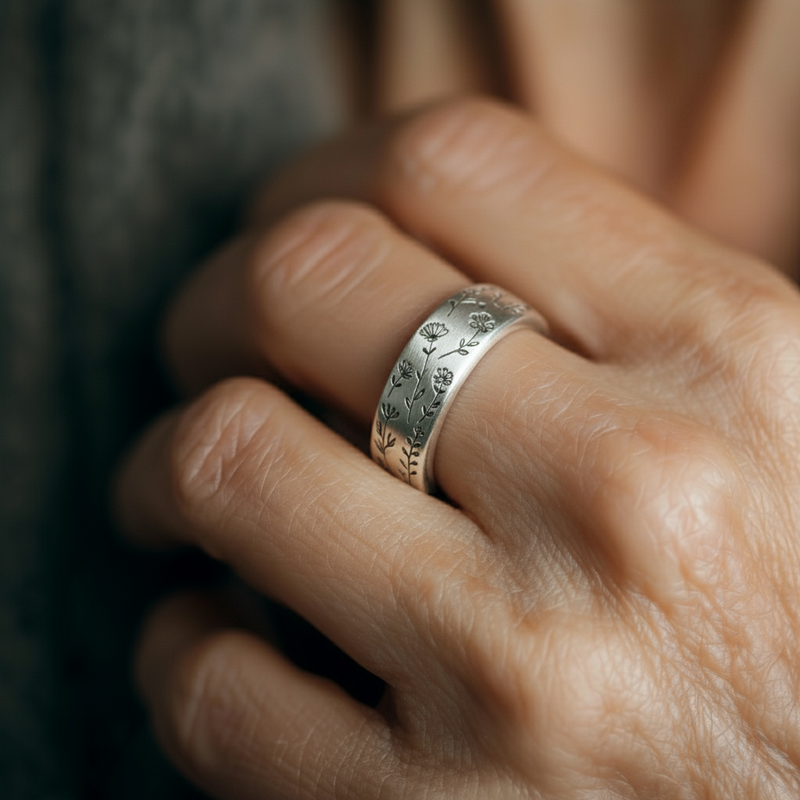 Schöne Ring mit einzigartigem Stil