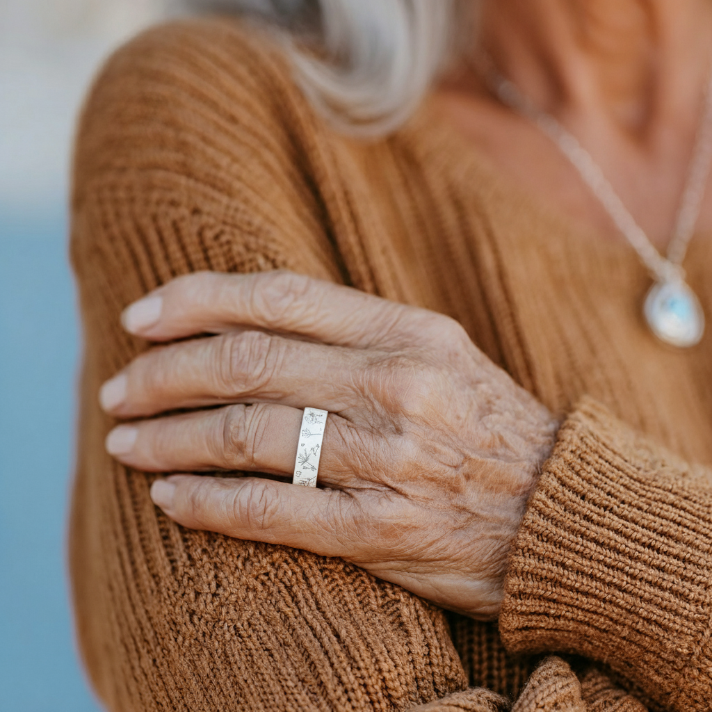 Schöne Ring mit einzigartigem Stil