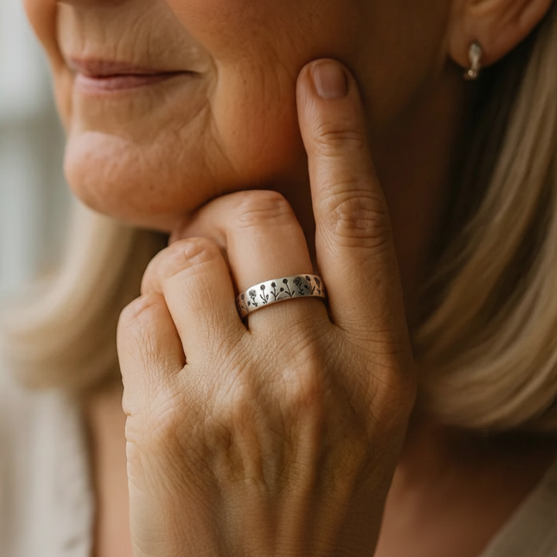 Schöne Ring mit einzigartigem Stil