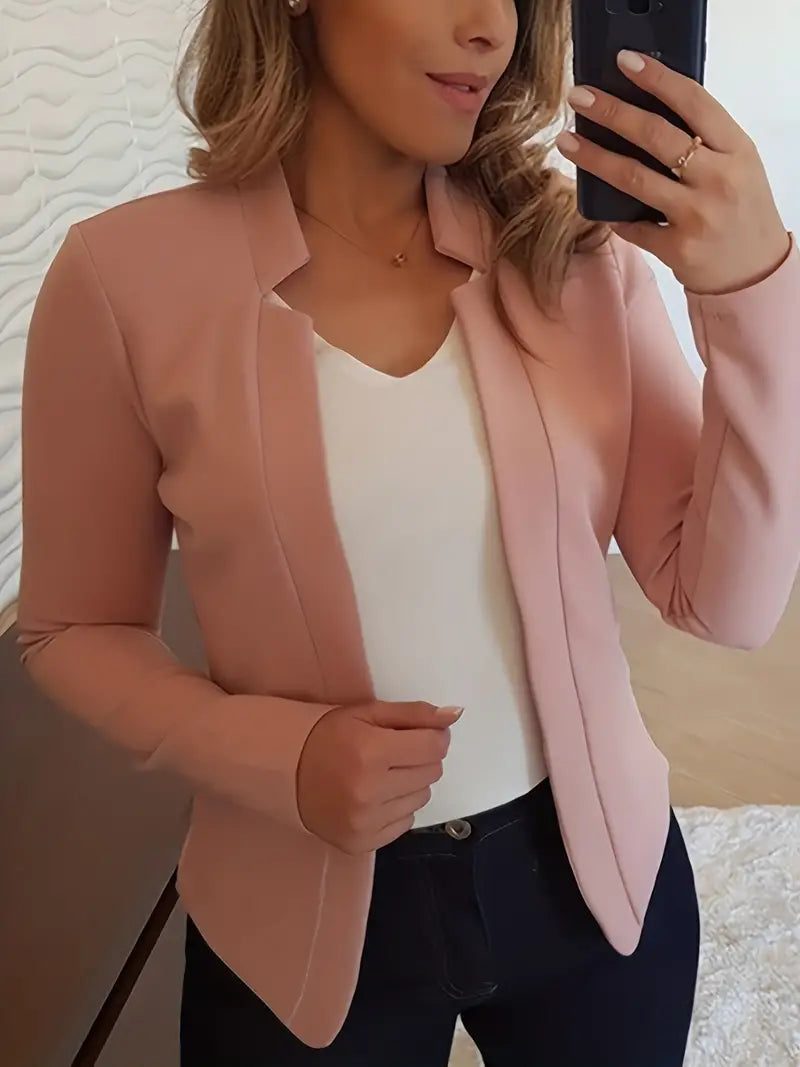 MW | eleganter langärmeliger Blazer für den Frühling