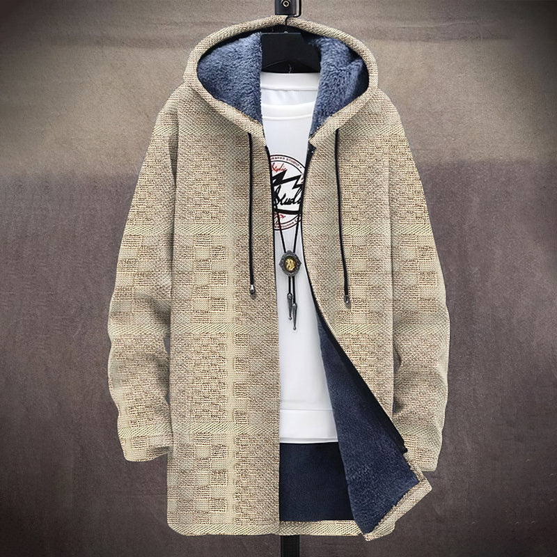 Durchdacht gestaltete Strickjacke