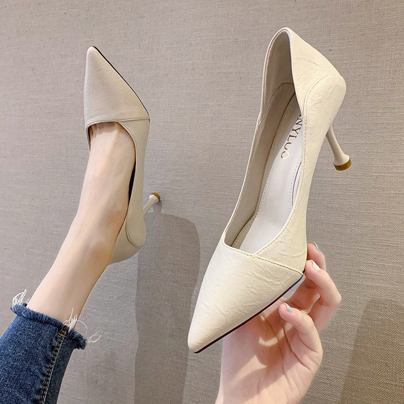 Klassische Orthopädische Absatzschuhe mit zeitlosem Stil