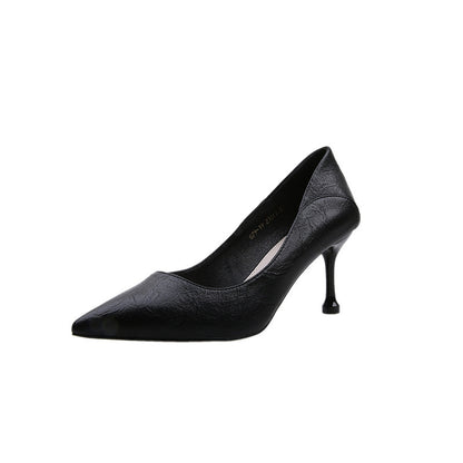 Klassische Orthopädische Absatzschuhe mit zeitlosem Stil